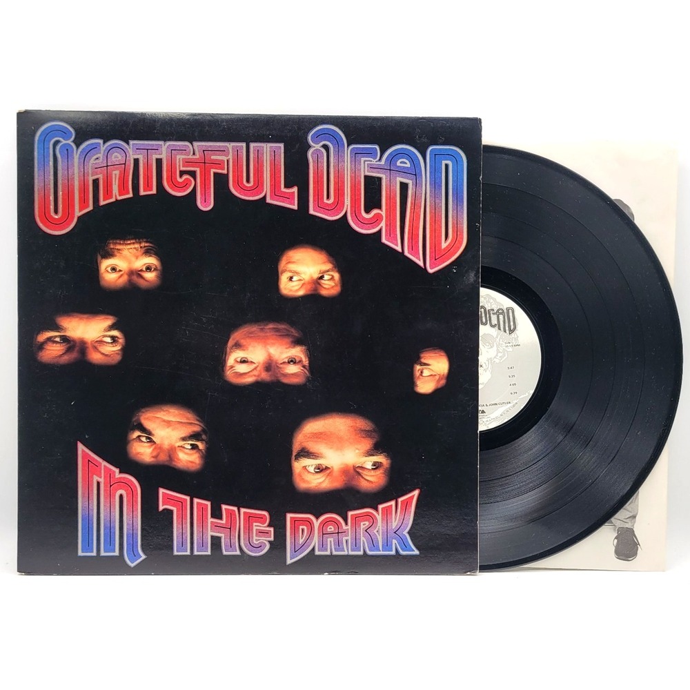 GRATEFUL DEAD - IN THE DARK - ROCK LP‎ RECORD 1987 GATEFOLD